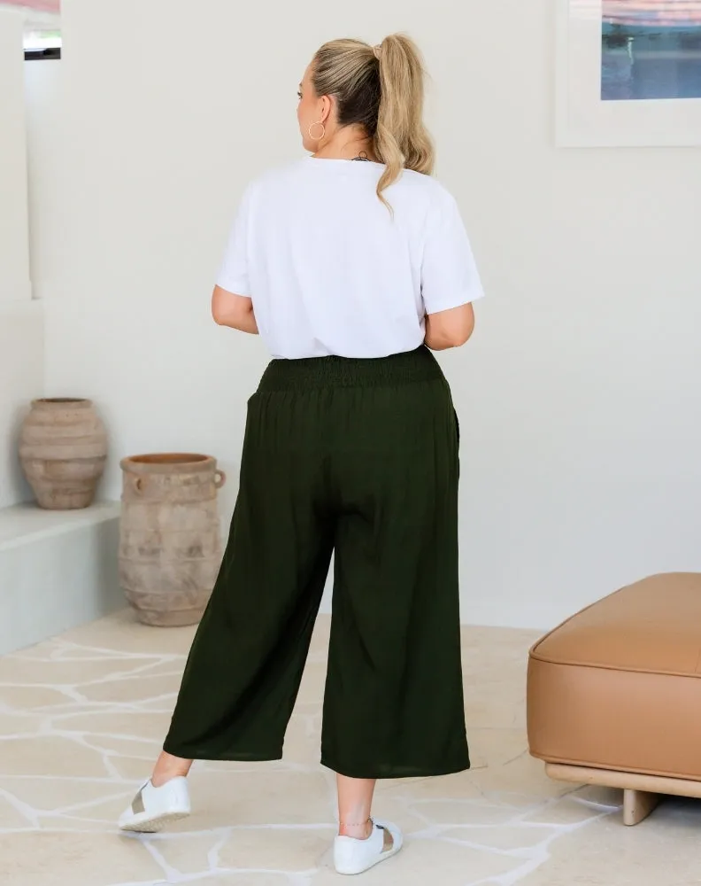 Iluka Pants - Khaki sold by Freez product image thumbnail 5