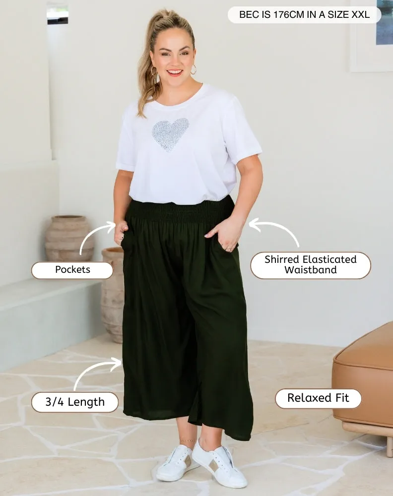 Iluka Pants - Khaki sold by Freez product image thumbnail 2