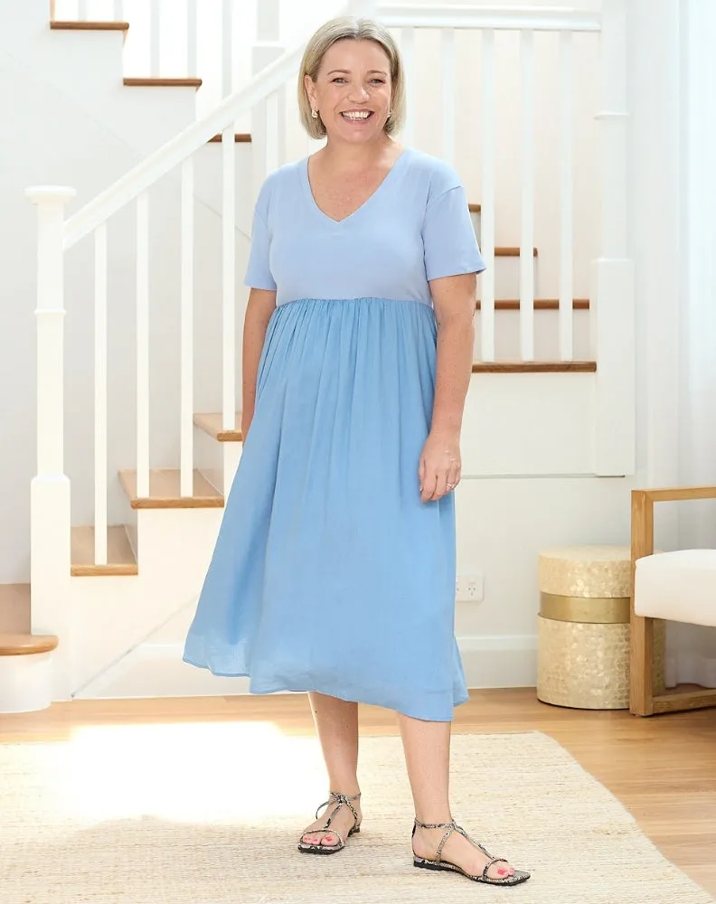 Ricki Dress - Blue sold by Freez product image thumbnail 4