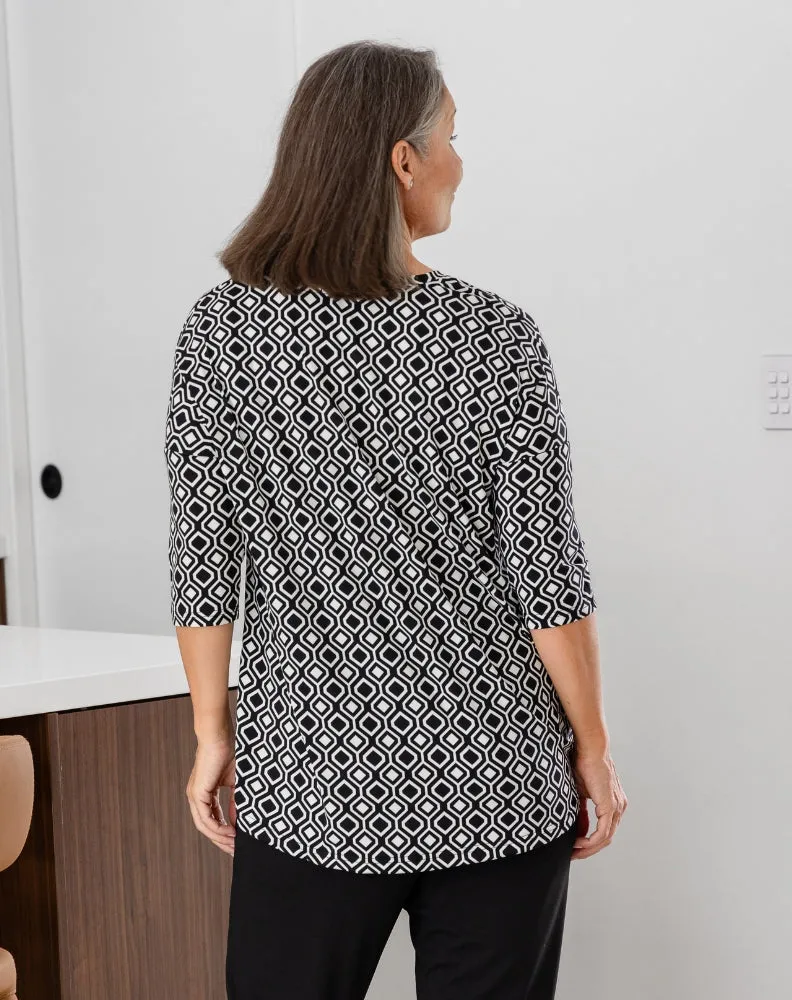 Autumn V-Neck Tee - Aztec sold by Freez product image thumbnail 5