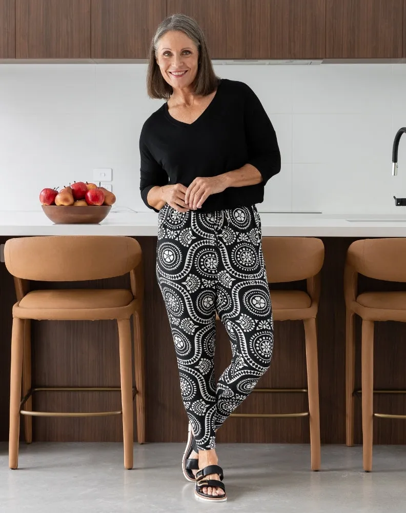 Slouch Pant - Tribal Black sold by Freez product image thumbnail 3