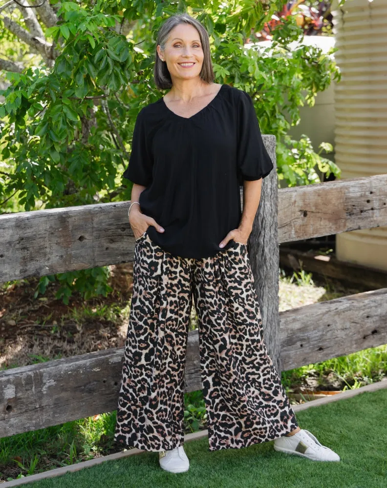 Lucy Top - Black sold by Freez product image thumbnail 5