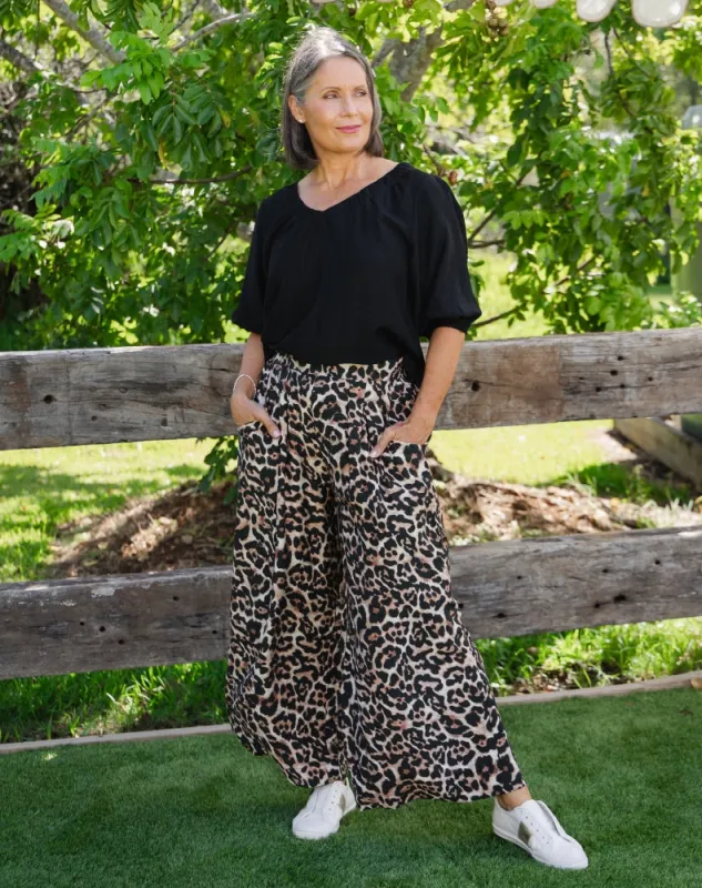 Bonnie Pant - Leopard made by Freez