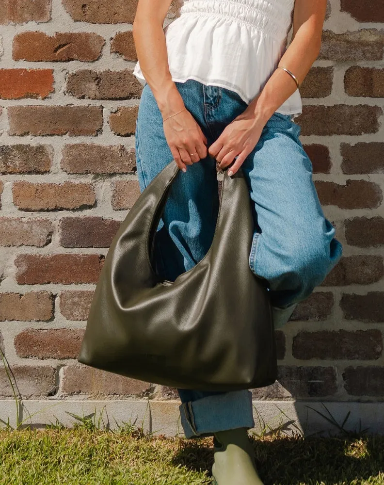 Monaco Shoulder Bag - Olive sold by Freez product image thumbnail 5