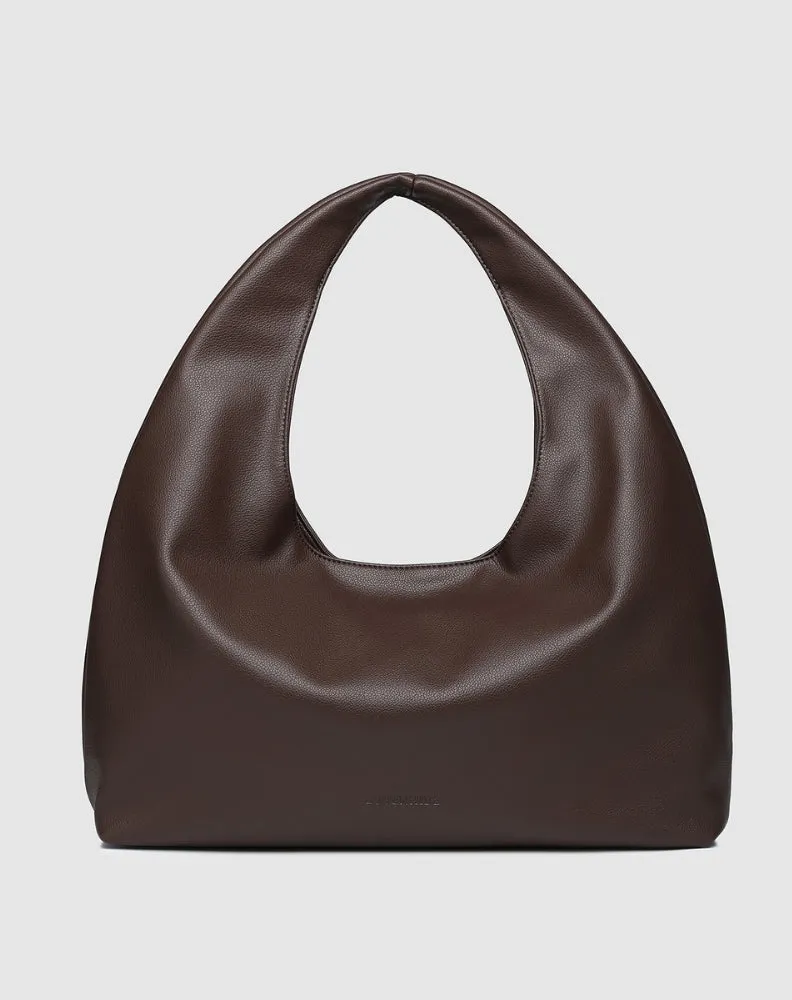 Monaco Shoulder Bag - Chocolate sold by Freez