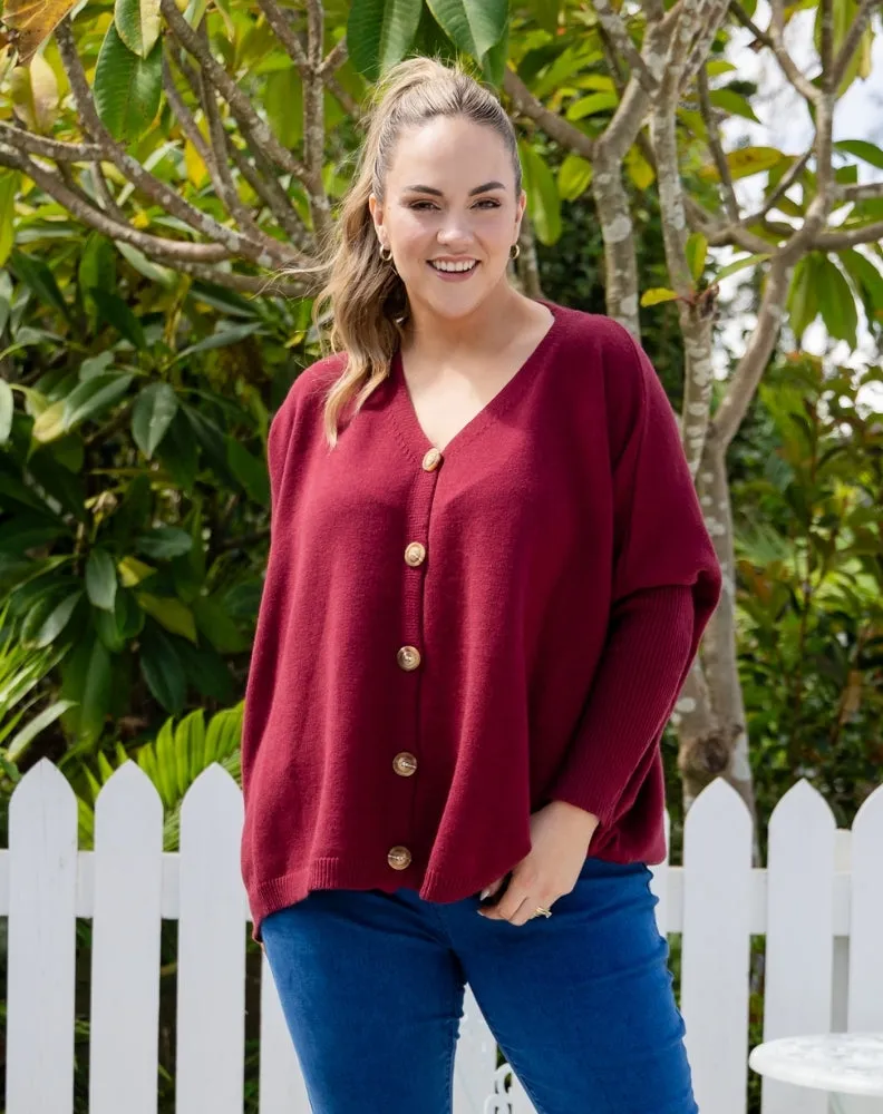 Chelsea Knit - Wine sold by Freez product image thumbnail 4