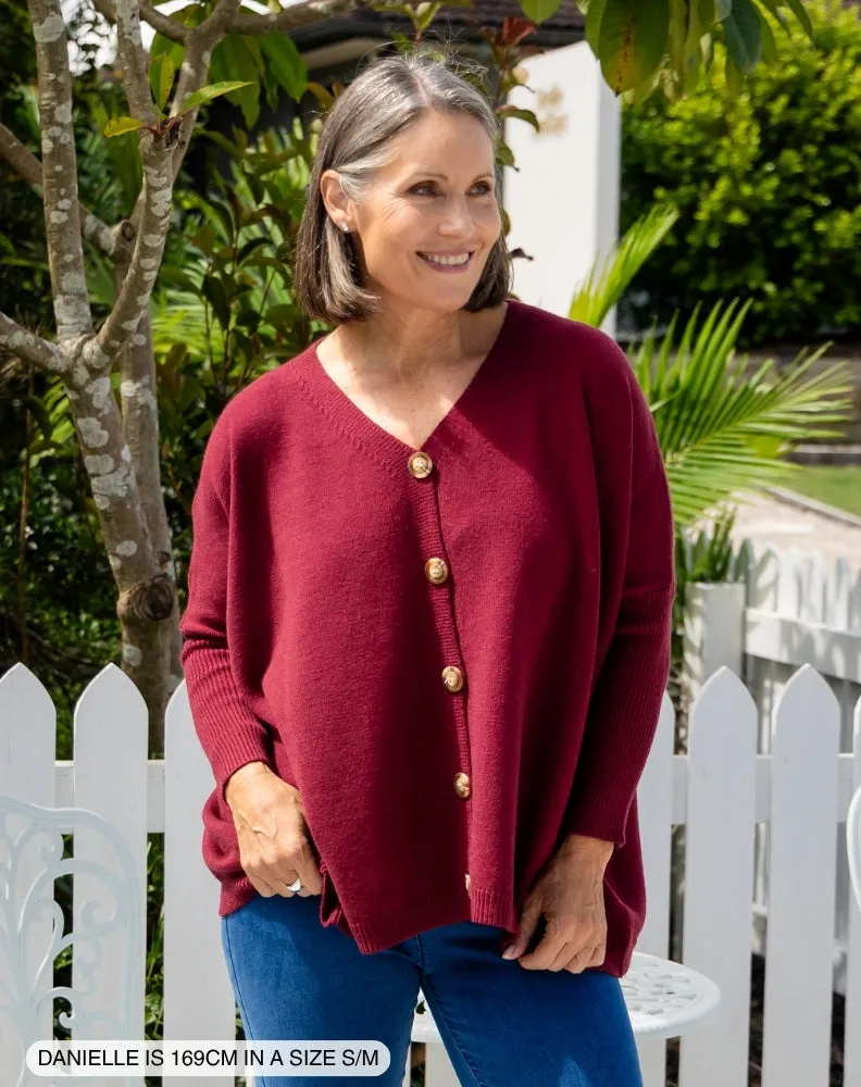 Chelsea Knit - Wine sold by Freez product image thumbnail 3