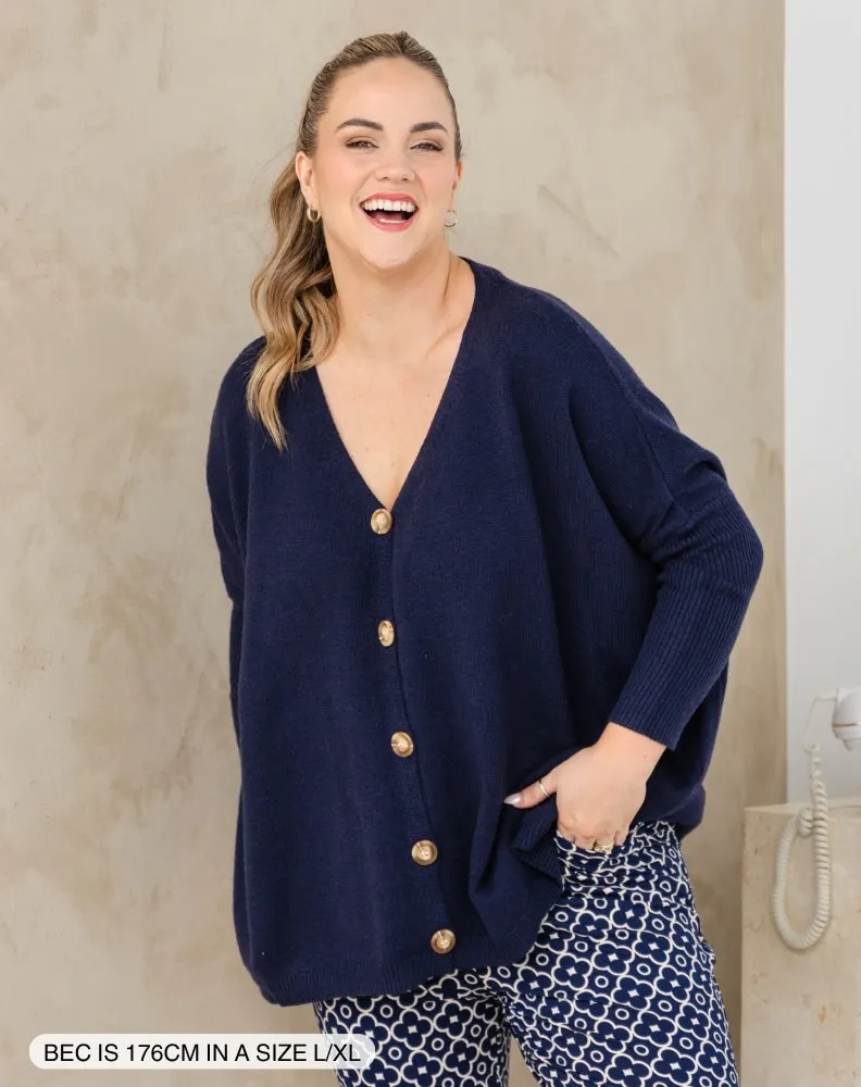 Chelsea Knit - Navy sold by Freez product image thumbnail 3