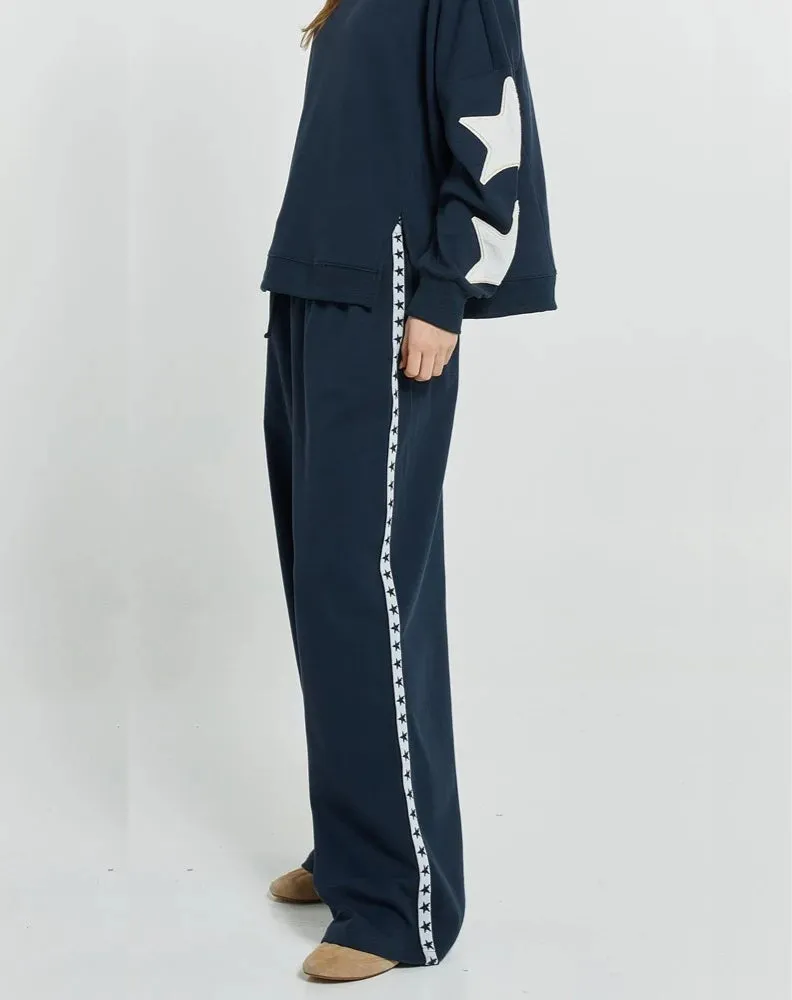 Saskia TrackPant - Navy sold by Freez product image thumbnail 4