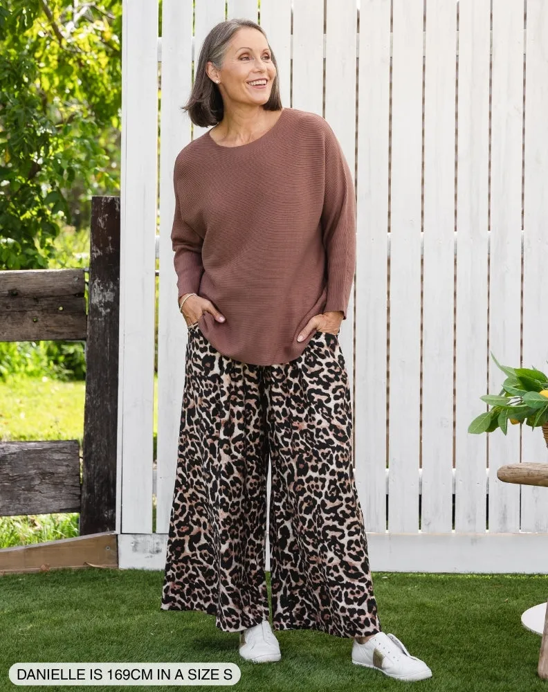 Boat Neck Knit - Nutmeg sold by Freez product image thumbnail 2