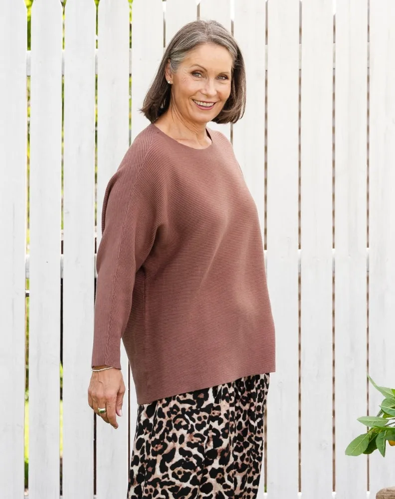 Boat Neck Knit - Nutmeg sold by Freez product image thumbnail 4