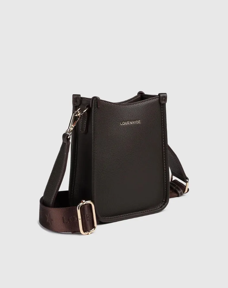Parker Phone Crossbody Bag - Chocolate sold by Freez product image thumbnail 3