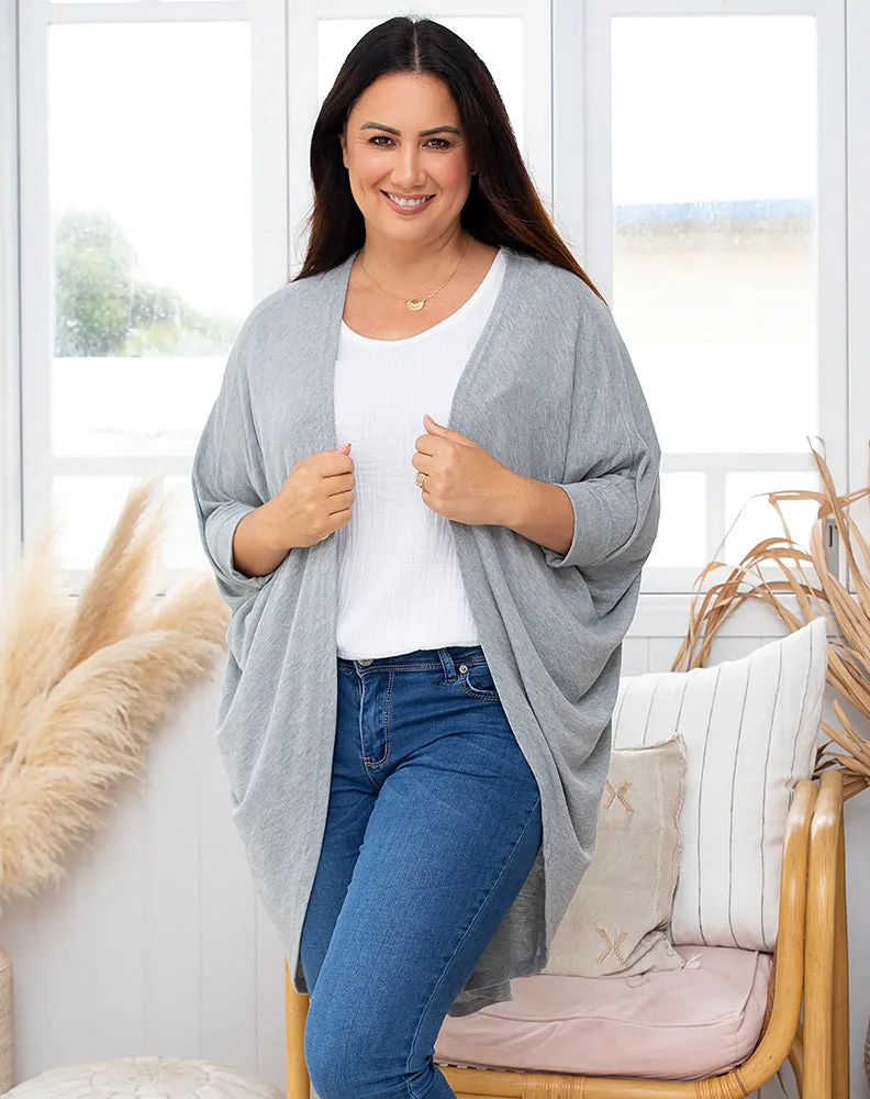 Festival Shrug -Light Grey sold by Freez product image thumbnail 5