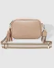 Jacinta Metallic Cross Body Bag - Stone sold by Freez