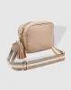 Jacinta Metallic Cross Body Bag - Stone sold by Freez
