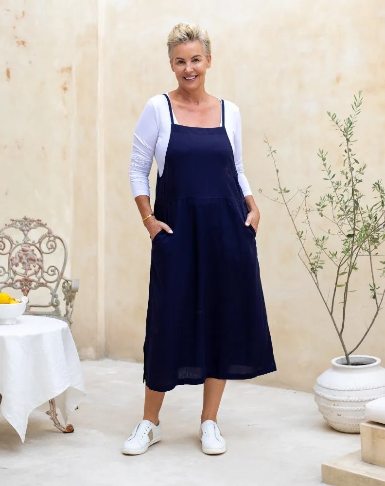 Apron Dress - Ink sold by Freez product image thumbnail 3