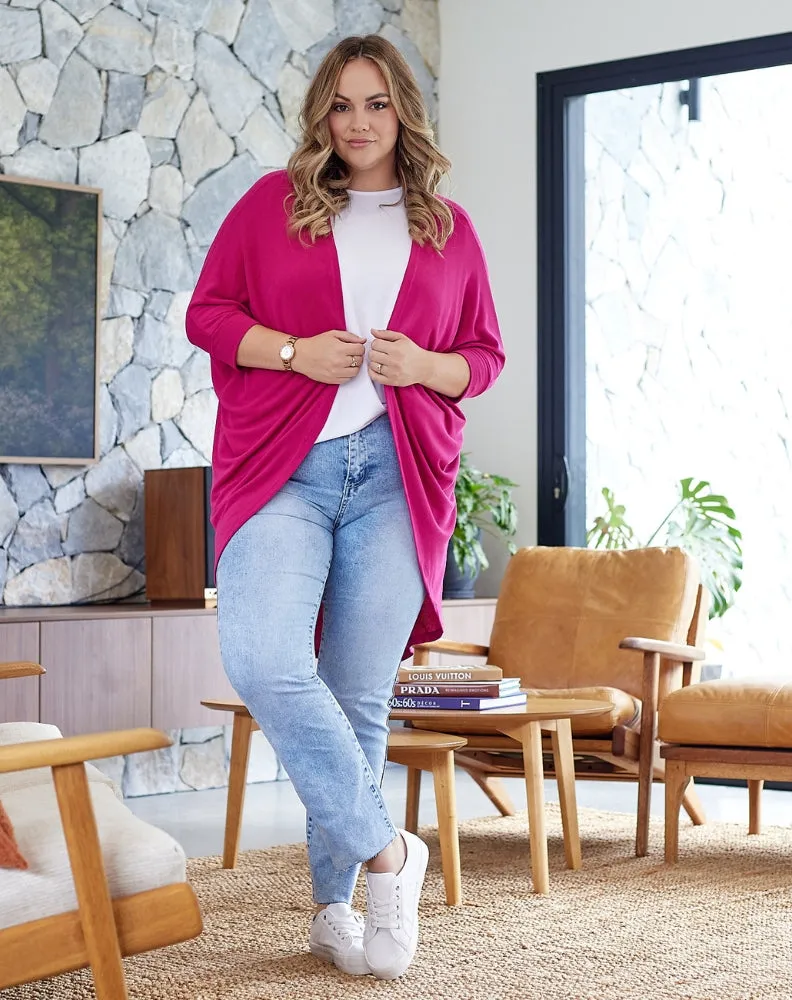 Festival Shrug -Hot Pink sold by Freez product image thumbnail 4