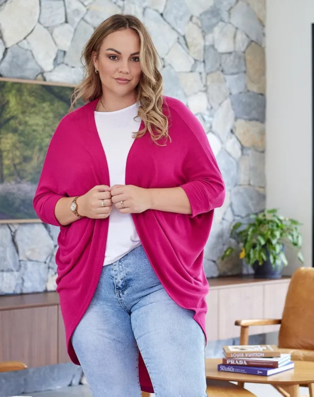 Festival Shrug -Hot Pink sold by Freez