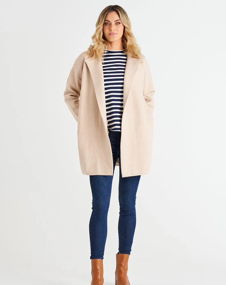 Bristol Coatigan - Natural sold by Freez product image thumbnail 3