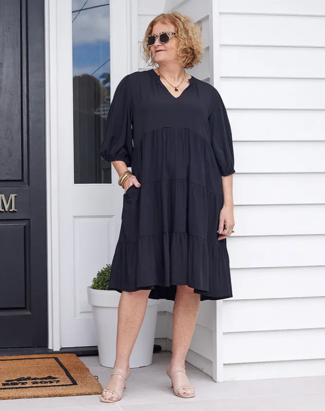 Violet Dress - Black sold by Freez