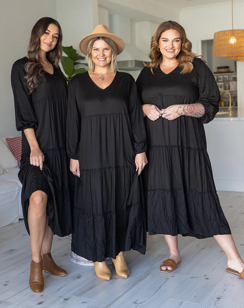 Jade Dress - Black sold by Freez product image thumbnail 2