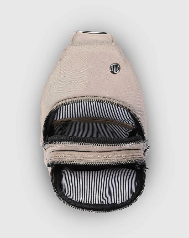 Boyd Nylon Sling Bag - Beige sold by Freez product image thumbnail 5