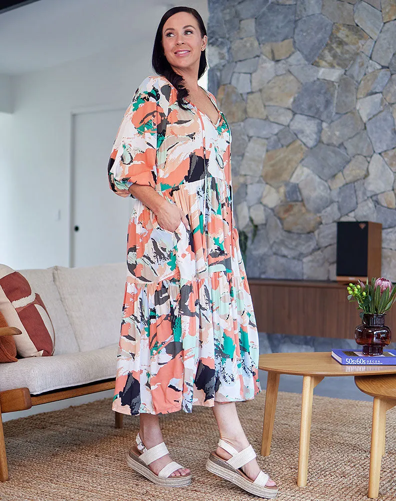Jacinta Dress - Multi sold by Freez product image thumbnail 5
