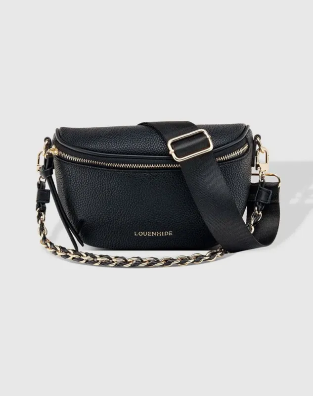 Halsey Sling Bag - Black sold by Freez