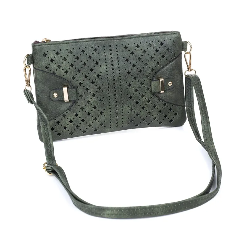 Sling Bag - Green sold by Freez