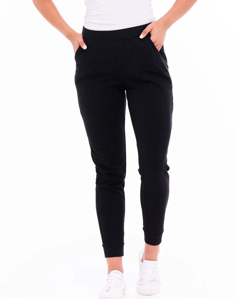 Lindsay Jogger - Black sold by Freez