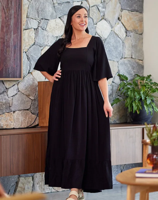 Kalani Dress - Black sold by Freez