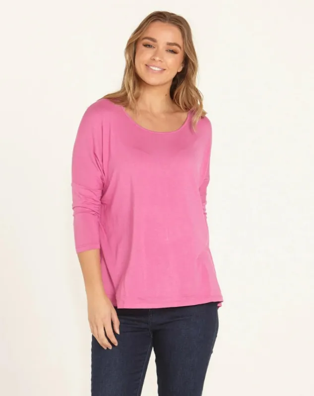 Milan Top - Winter Pink sold by Freez