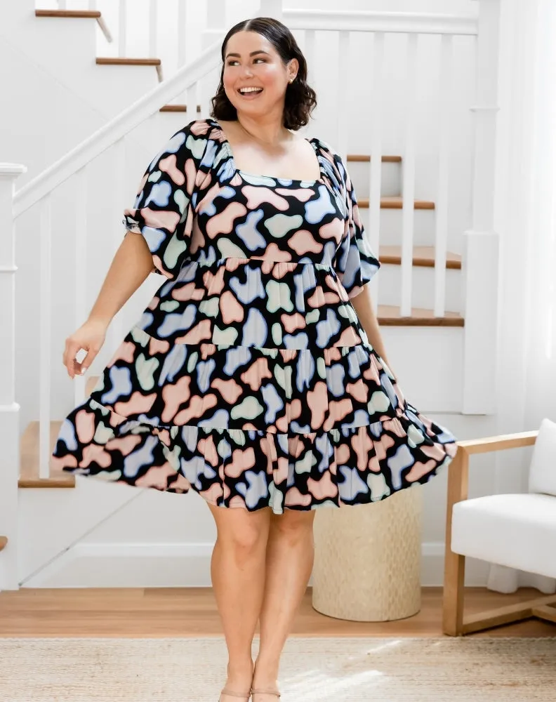 Bianca Dress - Peach Fizz sold by Freez product image thumbnail 4