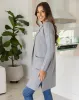 Chloe Knit Coatigan Grey sold by Freez