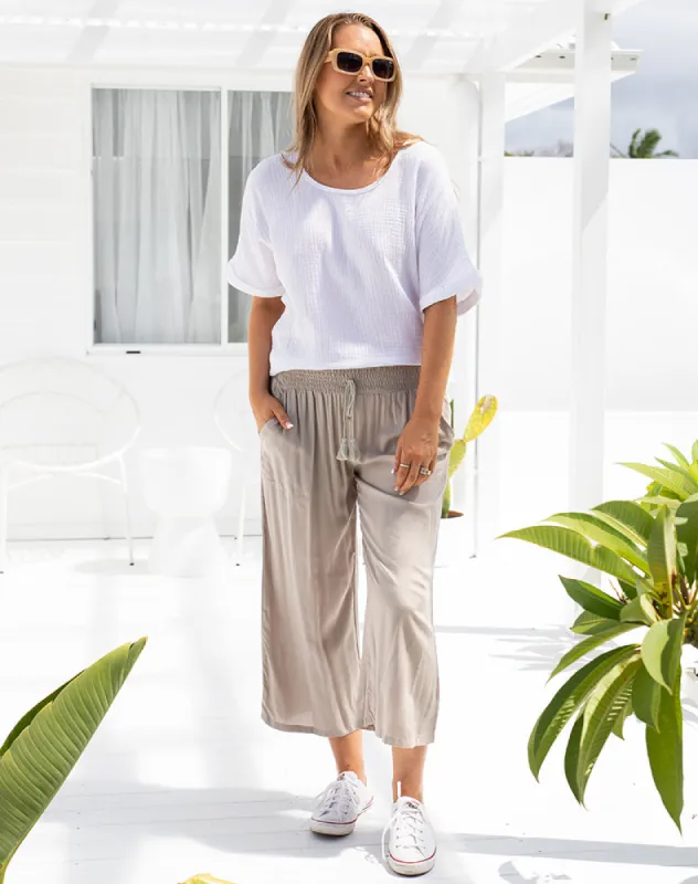 Sicily Pant - Latte sold by Freez