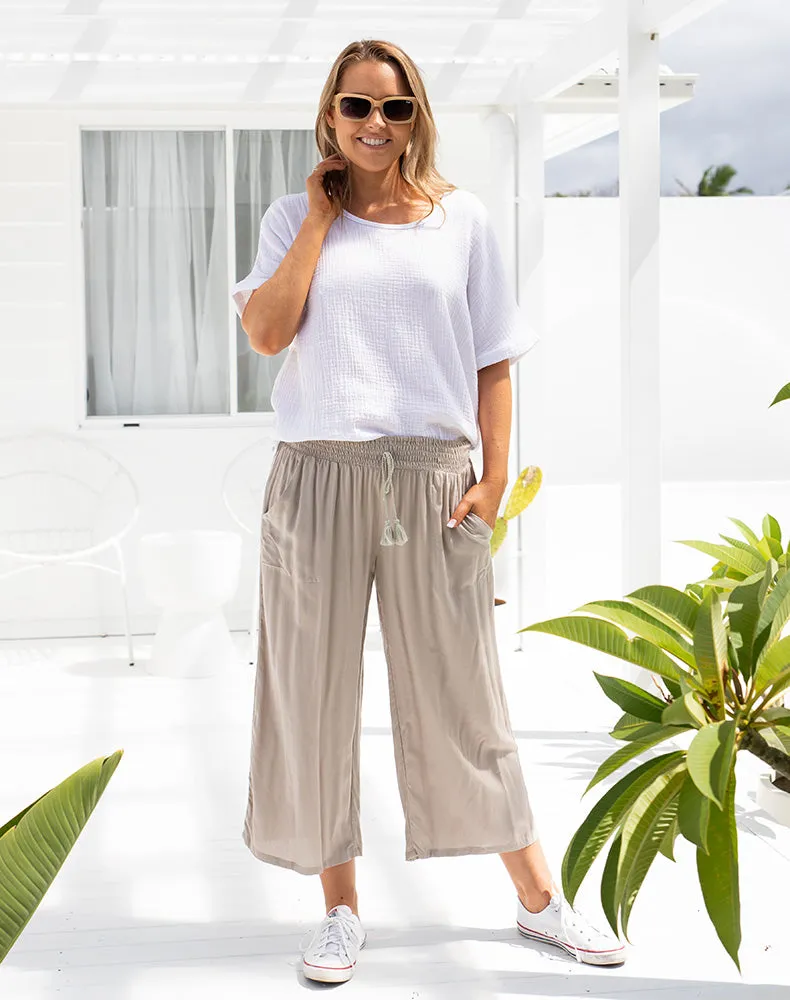 Sicily Pant - Latte sold by Freez product image thumbnail 3