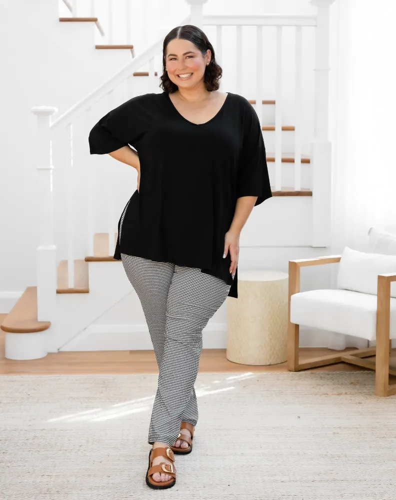 Knot Tee -Black sold by Freez product image thumbnail 5