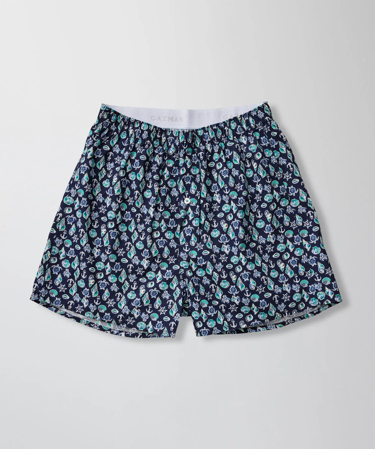 Seashore Print Boxers - Midnight sold by GAZMAN product image thumbnail 2
