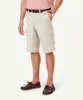 Long Cargo Shorts - Ecru sold by GAZMAN