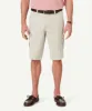 Long Cargo Shorts - Ecru sold by GAZMAN