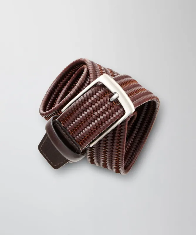 Plaited Belt - Tan sold by GAZMAN