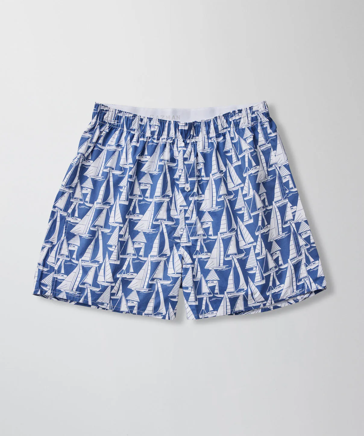 Sail Print Boxers - Denim sold by GAZMAN product image thumbnail 2