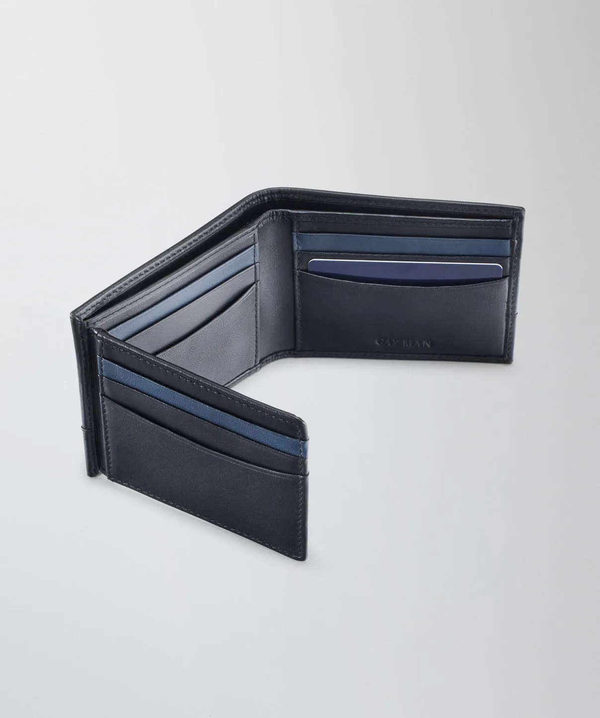 Trifold Leather Wallet - Black sold by GAZMAN product image thumbnail 3