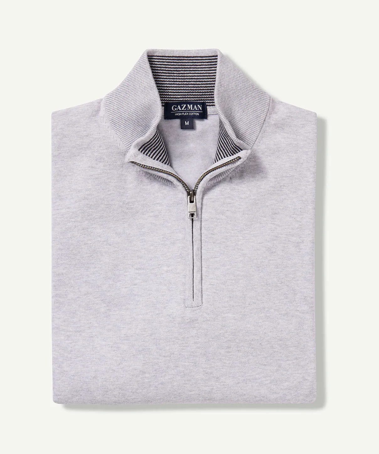 High Flex Half Zip Knit - Grey Marle sold by GAZMAN product image thumbnail 2