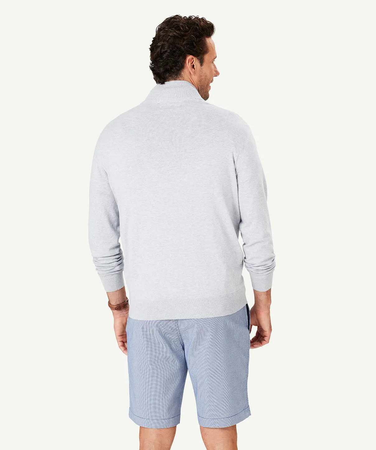 High Flex Half Zip Knit - Grey Marle sold by GAZMAN product image thumbnail 3
