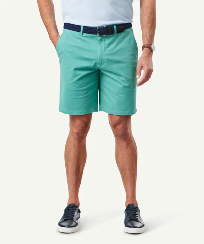 Comfort Twill Shorts - Green sold by GAZMAN