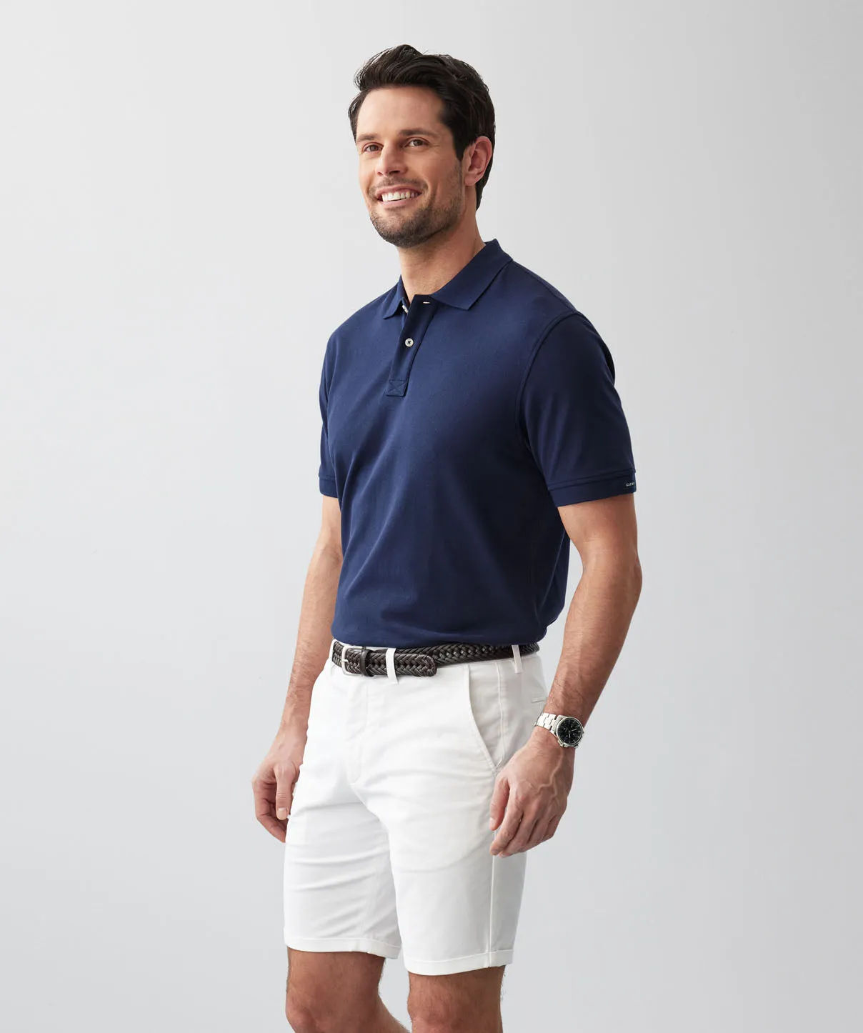 Classic Pique Polo - Navy sold by GAZMAN product image thumbnail 5