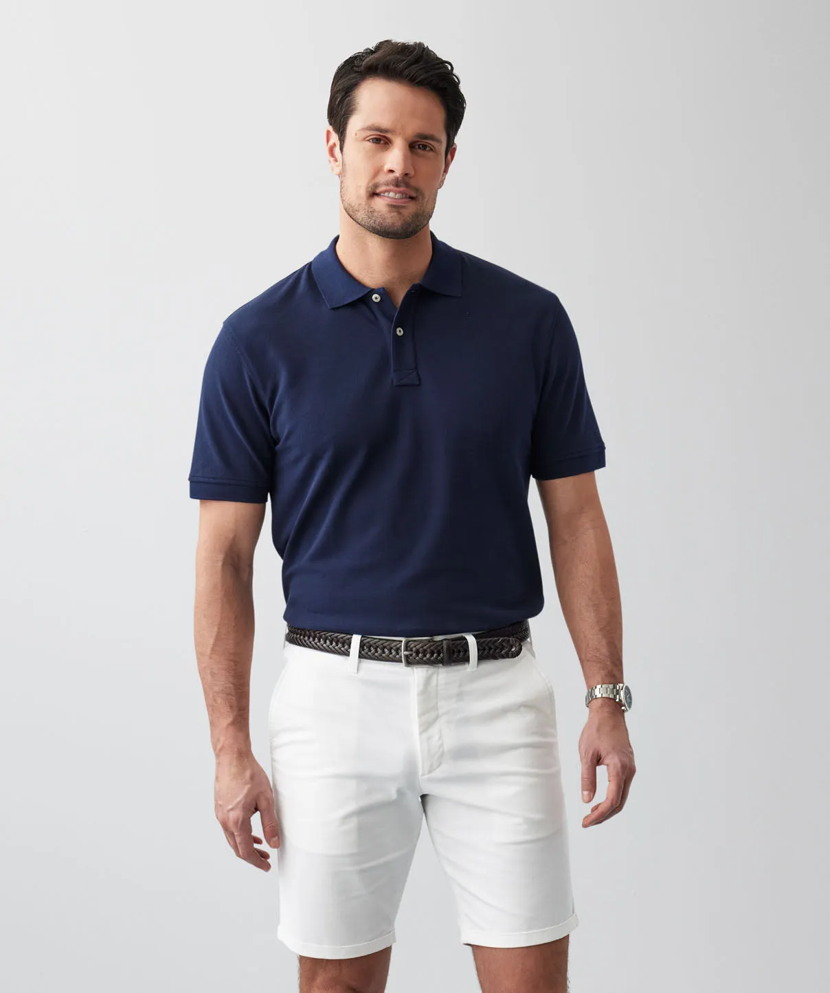 Classic Pique Polo - Navy sold by GAZMAN