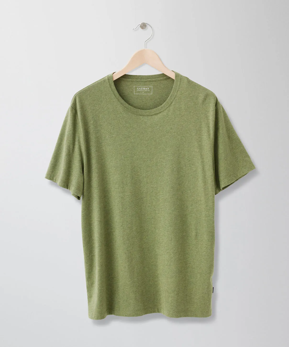 Basic Crew Tee - Moss sold by GAZMAN product image thumbnail 2