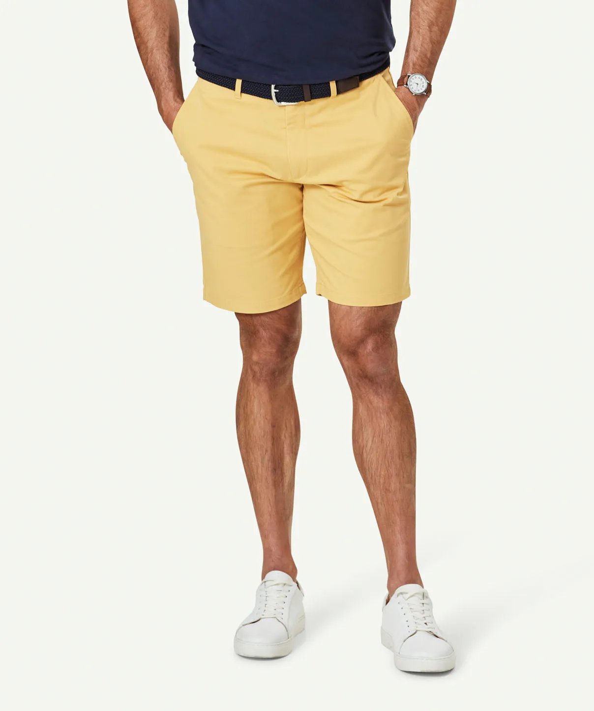 Comfort Twill Shorts - Washed Gold sold by GAZMAN